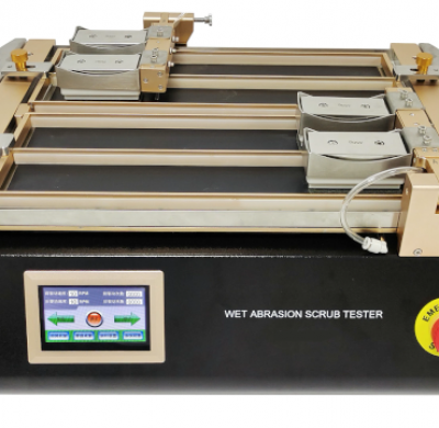Wet abrasion scrub tester
