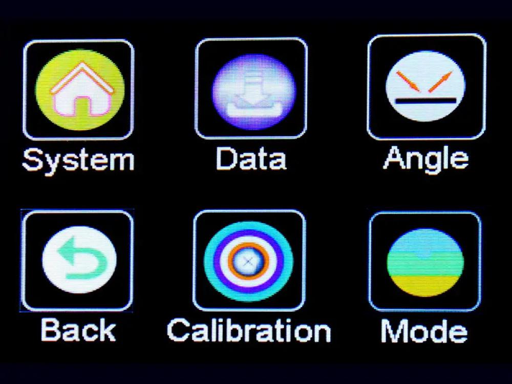 glossmeter menu glossmeter menu